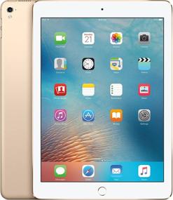img 2 attached to 📱 Восстановленный планшет Apple iPad Pro (128 ГБ, LTE, 9.7 дюйма) в золотом цвете: Желанный выбор