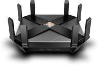 🔁 renewed tp-link ax6000 wifi 6 router - smart wifi router with 8 streams, next-gen 802.11ax 1.8ghz quad-core cpu (archer ax6000) logo