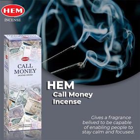 img 3 attached to 💫 Transform Your Space with Call Money Hexa Incense Stick - 6 Packs, 120 Sticks!