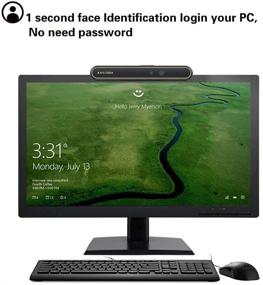 img 3 attached to 🎥 Kaysuda USB IR Camera for Windows Hello Windows 10, RGB 720P Webcam with Microphone for Streaming Video Conference and Recording - Skype & Online Meetings