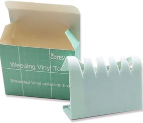 img 3 attached to Corey-z Weeding Vinyl Tool & Shredded Viny Collection Box: Perfect for Cricut/Silhouette/Siser/Oracal 631 651 751 Vinyl