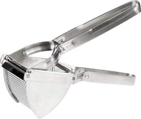 img 3 attached to Grunwerg Commercial Grade Potato Ricer Jumbo Potato Press: Efficient Cast Iron Chrome Kitchen Tool