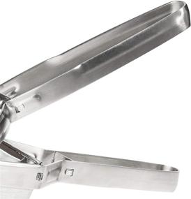 img 2 attached to Grunwerg Commercial Grade Potato Ricer Jumbo Potato Press: Efficient Cast Iron Chrome Kitchen Tool