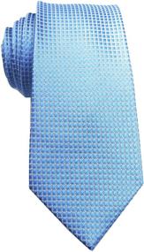 img 1 attached to Wehug Classic Necktie Jacquard LD0076 Men's Accessories for Ties, Cummerbunds & Pocket Squares