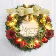 christmas wreath garland holiday decorations logo