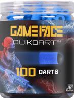 🎯 experience high-octane fun with game face prime quik darts prime foam dart blasters! logo