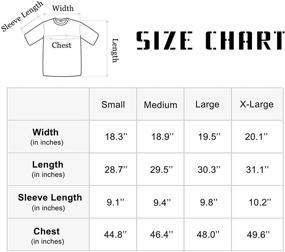 img 3 attached to LINFORESTS Sleeve Classic T Shirt Performance Men's Clothing for Shirts