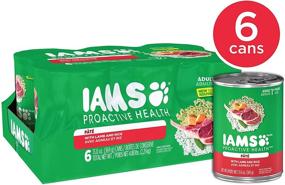 img 3 attached to 🐶 IAMS PROACTIVE HEALTH Pate Wet Dog Food: 6x13.0 oz. Cans - Top-Rated Dog Food for Optimal Health and Nutrition