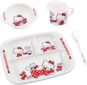 img 4 attached to Hello Kitty Dinnerware Flatware Meal