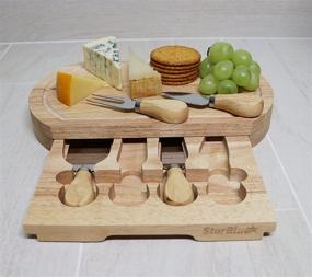 img 2 attached to 🧀 StarBlue Housewarming Cheese Board Set