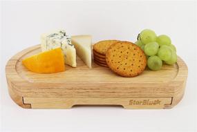 img 1 attached to 🧀 StarBlue Housewarming Cheese Board Set