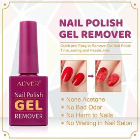 img 3 attached to 💅 Gel Nail Polish Remover: Effortlessly Remove Gel Nails in 3-5 Minutes, No Foil, Soaking, or Wrapping Required - 15ml