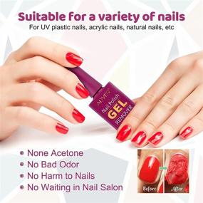 img 2 attached to 💅 Gel Nail Polish Remover: Effortlessly Remove Gel Nails in 3-5 Minutes, No Foil, Soaking, or Wrapping Required - 15ml