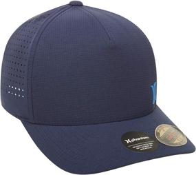 img 2 attached to 🧢 Hurley Men's Phantom Advance Stretch Fitted Hat - Baseball Cap with UPF 50