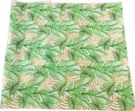 palm tropical tissue paper sheets logo