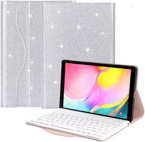 img 4 attached to Anther Bling Keyboard Case Compatible With Samsung Galaxy Tab A 10