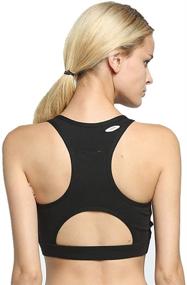 img 3 attached to Running Seamless Wirefree Workout Activewear