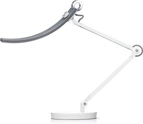 img 3 attached to BenQ eReading LED Desk Lamp: Eye-Care, Auto-Dimming, CRI 95, Adjustable Color Temperatures, Wide Illumination with Swing Arm for Home Office, Bedroom, Living Room (Silver)