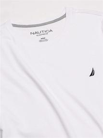 img 3 attached to 🌙 Nautica Sleepwear: Men's X Large Maritime Short Sleeve Lounge Attire