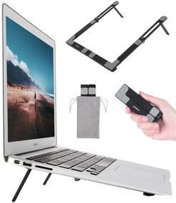 img 4 attached to Portable SUPGALIY Ergonomic Universal Compatible Laptop Accessories