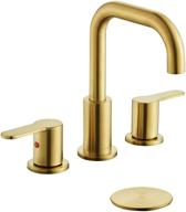 💦 timearrow taf830e pb brushed bathroom faucet - widespread logo