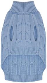 img 2 attached to DeltaShop Pet Jumpers Sweaters Blue