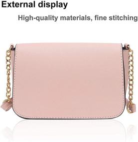 img 1 attached to QUEENSHOW Classic Crossbody Shoulder Handbags Women's Handbags & Wallets for Shoulder Bags