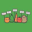 protesting vegans vegetables protest against logo