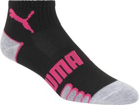 img 3 attached to PUMA Women's 6 Pack Quarter Crew Socks: Ultimate Comfort for Active Women