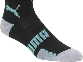 img 1 attached to PUMA Women's 6 Pack Quarter Crew Socks: Ultimate Comfort for Active Women