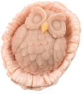 🦉 longzang s501 3d silicone owl soap mold for handmade crafts - 3d owl shaped craft mould logo