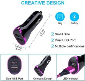 img 1 attached to Type C Wall Charger Plug Portable Audio & Video