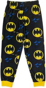 img 1 attached to 🦇 LEGO Batman Boys Pajama Set: Long Sleeve Top and Jogger Pants - Size 4/5 to 10/12