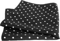 🎩 classic black silk polka-dot pocket square: timeless elegance and unparalleled style logo