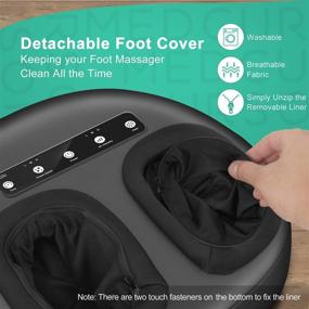 img 1 attached to 👣 Revitalize Your Feet with Medcursor Foot Massager - Heat, Shiatsu Massage, and More!