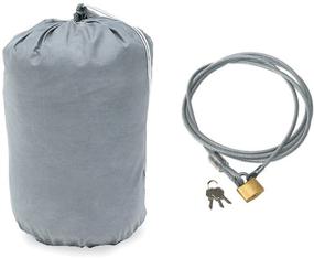 img 3 attached to RAMPAGE PRODUCTS 1205 Deluxe 4-Layer Breathable Full Car Cover with Lock, Cable & Storage Bag - Fits 1986-1994 Suzuki Samurai, Grey