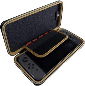 img 1 attached to 🎮 HORI Nintendo Switch Alumi Case (Zelda Edition) - Officially Licensed by Nintendo for Nintendo Switch