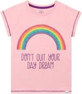 harry bear girls rainbow t shirt logo