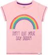 harry bear girls rainbow t shirt logo
