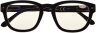 👓 cessblu vintage blue light filter glasses: enhance eye protection & visual comfort for men and women reading screen logo