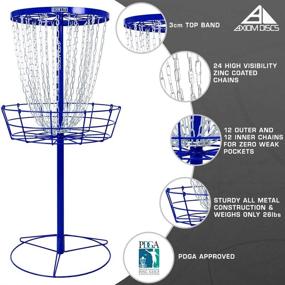 img 3 attached to 🥏 Axiom Lite Disc Golf Basket by Discs