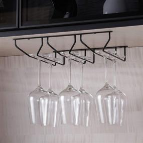 img 3 attached to Stainless Cabinet Stemware Glasses Organizer Furniture
