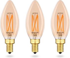 img 4 attached to 💡 Откройте великолепие лампы B11 E12 Edison с возможностью регулировки яркости LED.