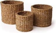 napa home garden seagrass baskets logo