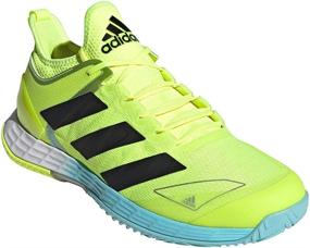 img 3 attached to 👟 Кроссовки Adidas Adizero Ubersonic для мужчин в ярко-оранжевом цвете для улучшения производительности