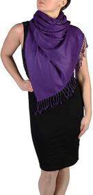 img 1 attached to Pashmina Colors Fashion Fringe Forest Women's Accessories for Scarves & Wraps
