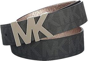 img 1 attached to Michael Kors Womens Belt Signature Women's Accessories