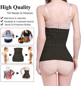 img 1 attached to Premium 3-in-1 Postpartum Belly Support Recovery Wrap- 🤰 Upgrade Your Body Shaper with Postnatal, Pregnancy, and Maternity Girdles