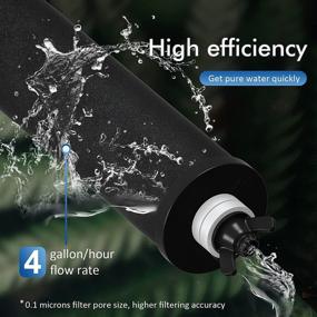 img 2 attached to 💧 Revolutionary Purewell Stainless Purification Countertop Filtration System: Unparalleled Water Filtration Technology