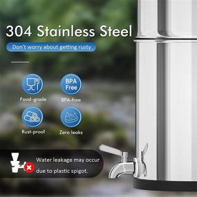 img 1 attached to 💧 Revolutionary Purewell Stainless Purification Countertop Filtration System: Unparalleled Water Filtration Technology